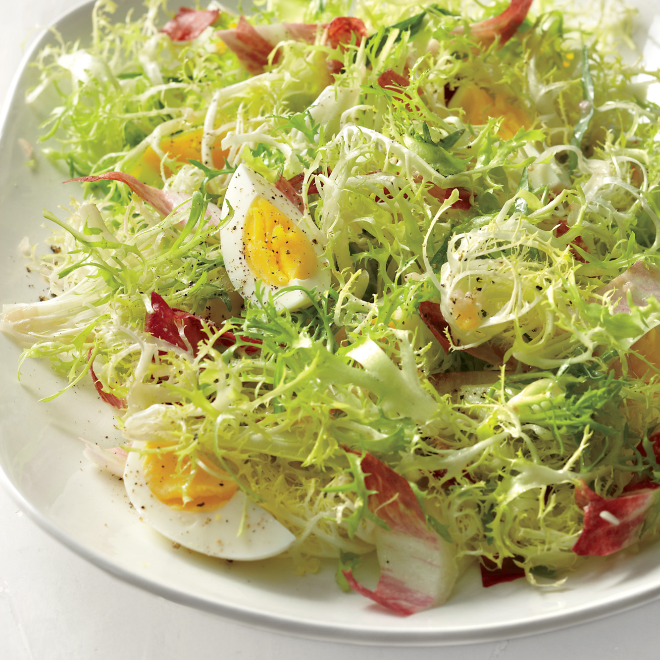Frisee Salad with Hard-cooked Eggs