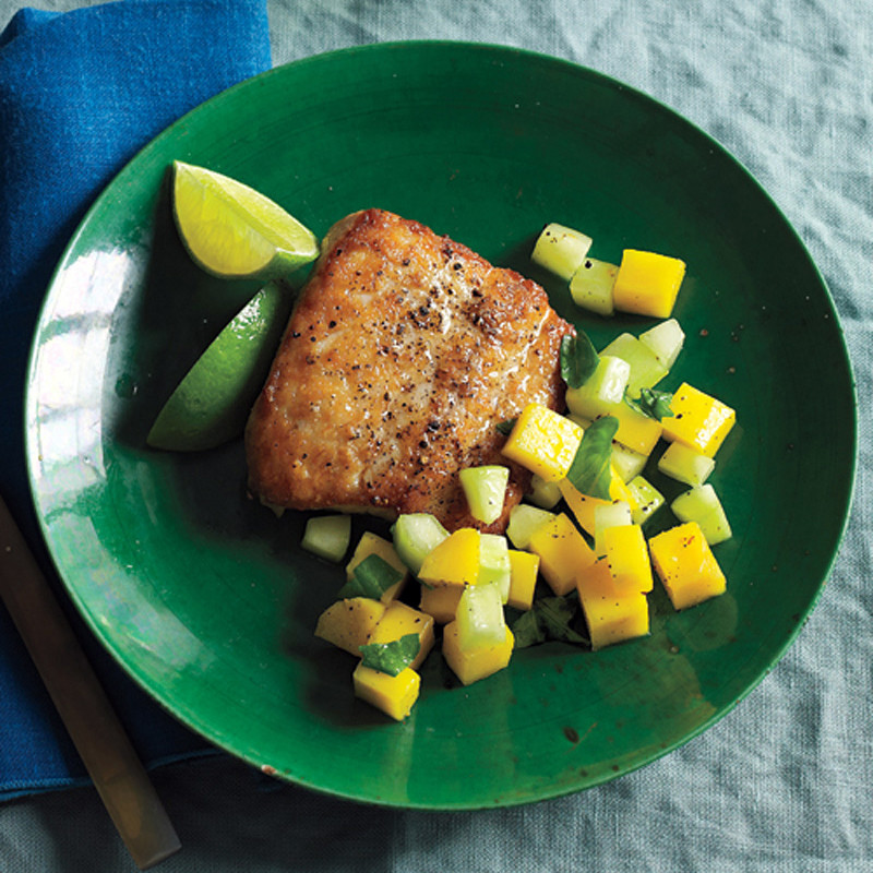 Fish with Mango Relish