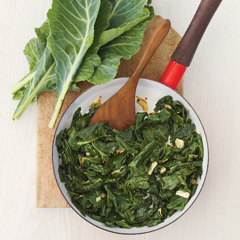 Sauteed Collard Greens with Garlic