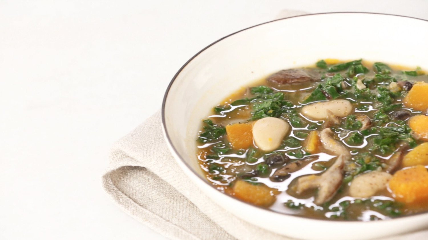 Video Mushroom and Lima Bean Stew Martha Stewart