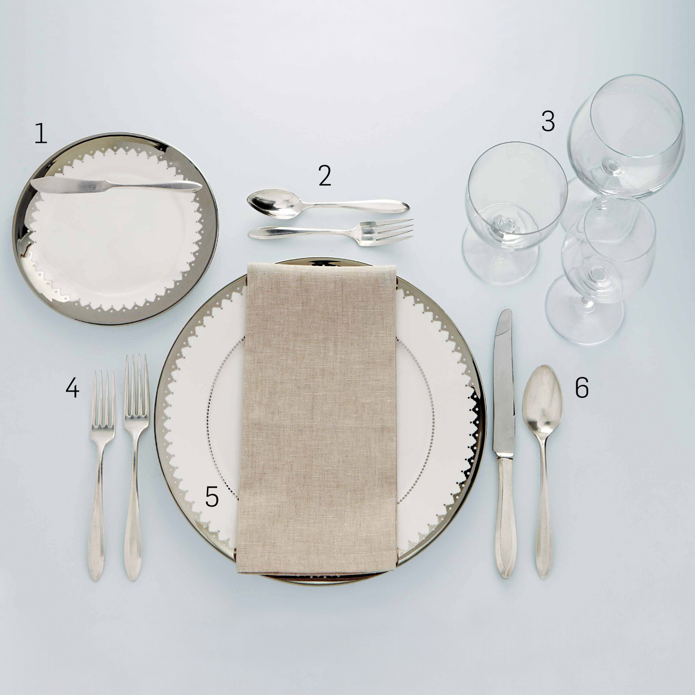 Formal Table Setting Martha Stewart 8621