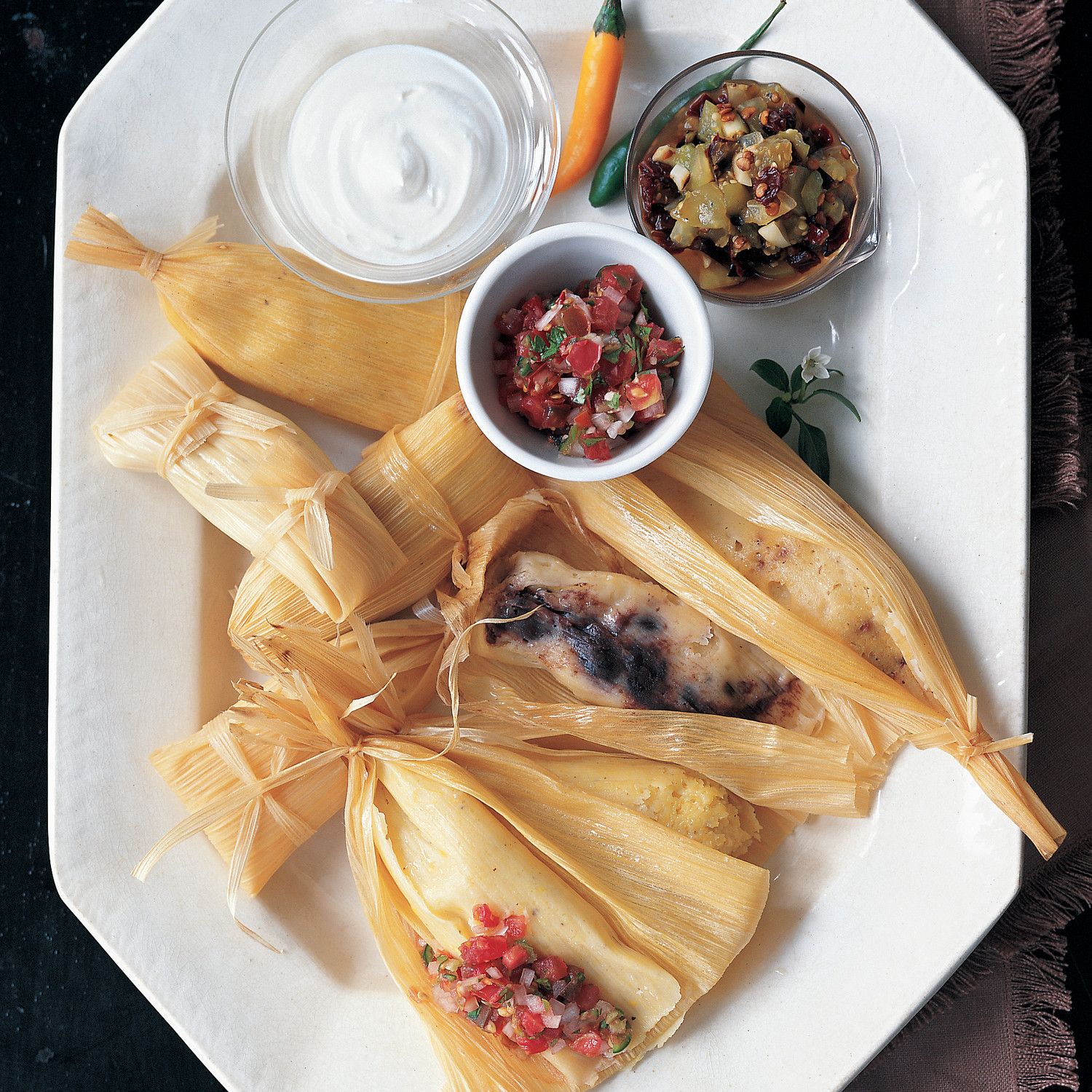 Oaxacan Black-Bean Tamales-image