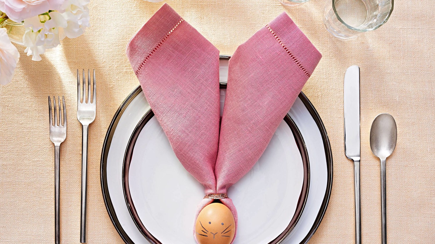 Easter Bunny Napkins | Martha Stewart