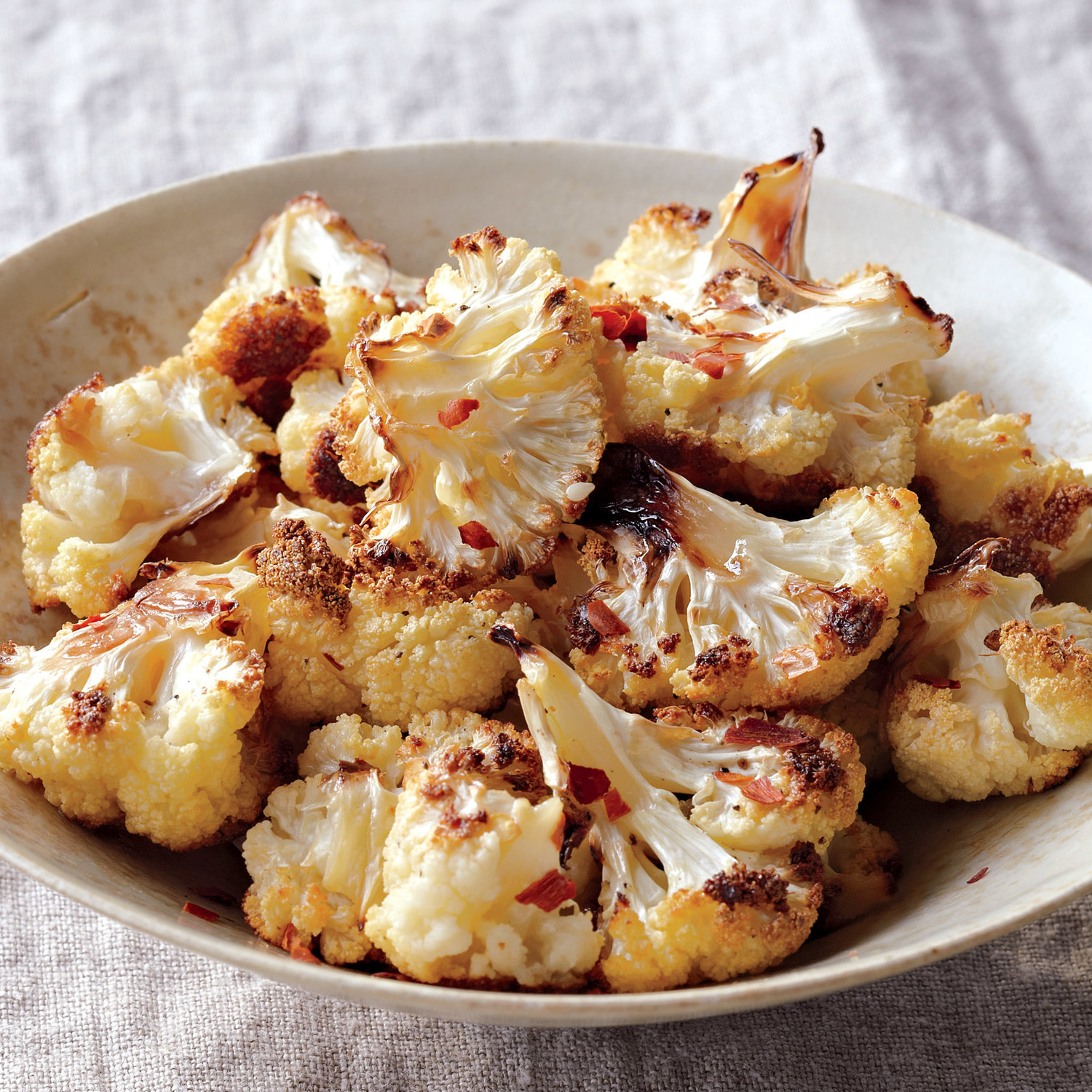 Crispy Roasted Cauliflower