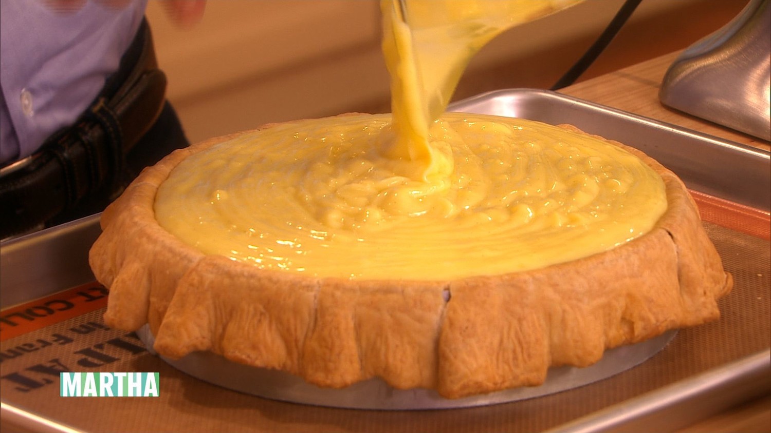 Video Flan Patissier With Prunes Martha Stewart