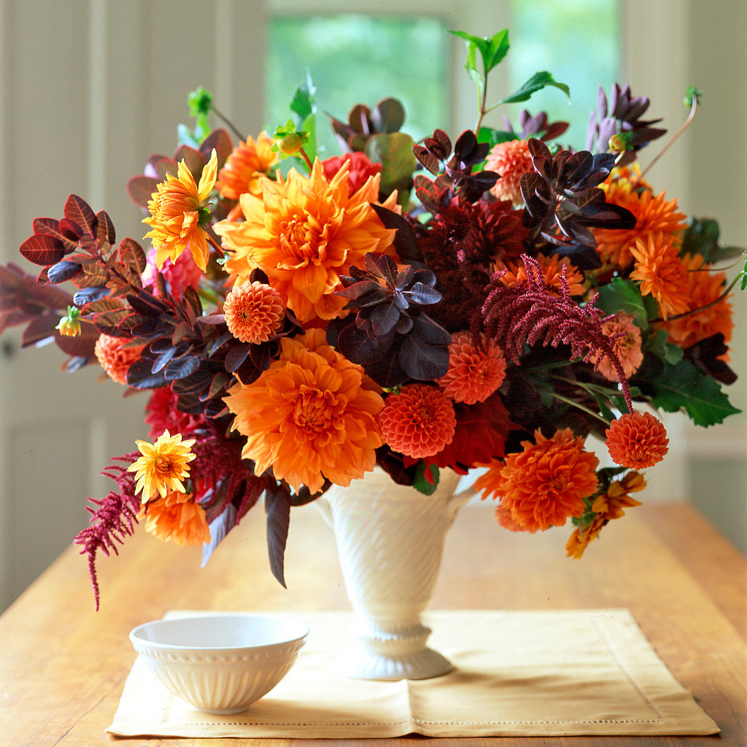 Orange Flower Arrangements | Martha Stewart