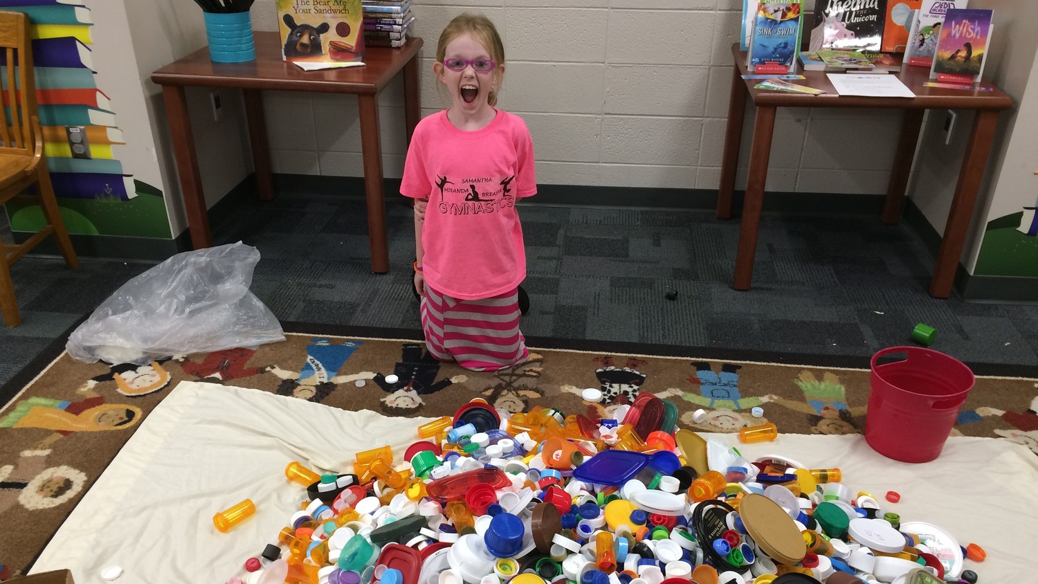 This 9YearOld is Turning Bottle Caps Into Benches For a Cause