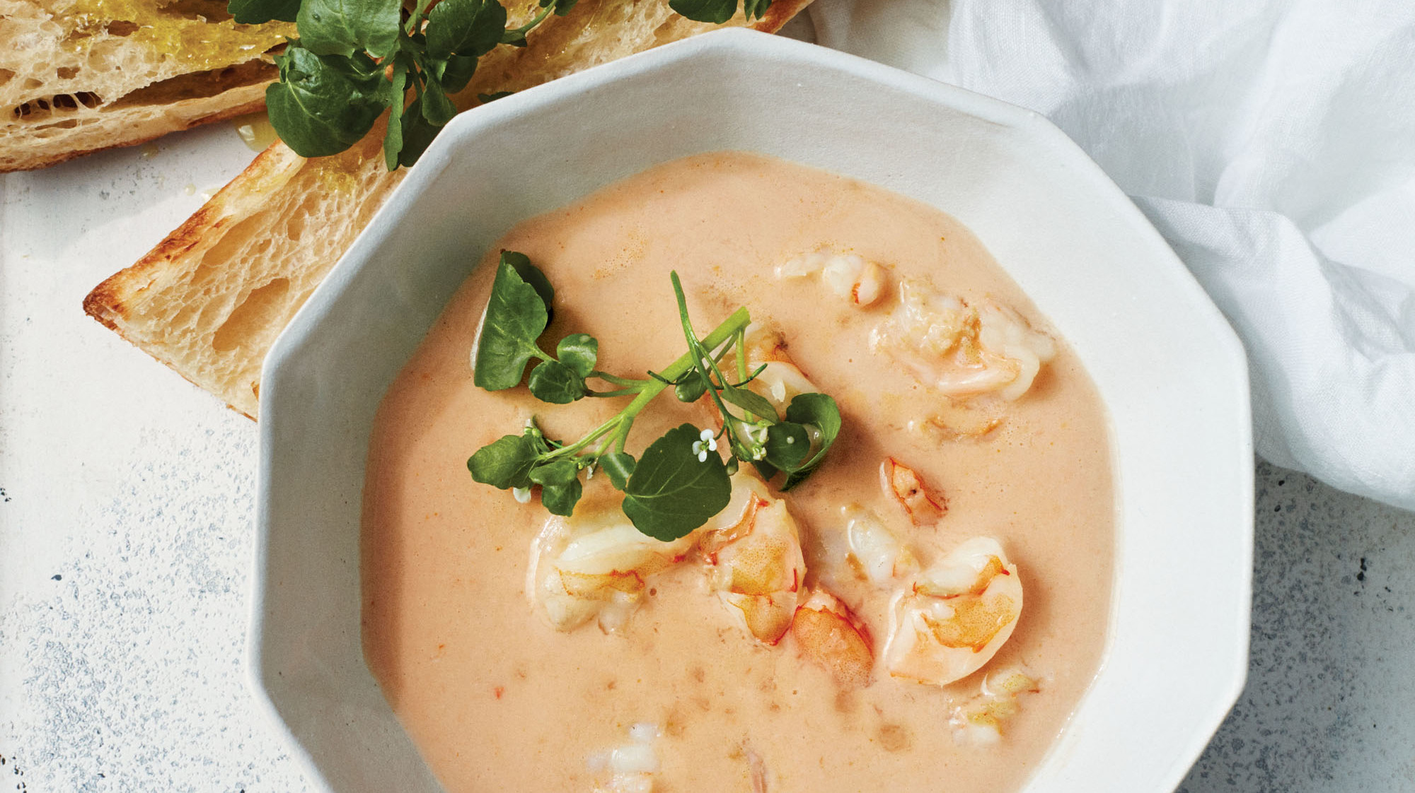 PressureCooker Shrimp Bisque