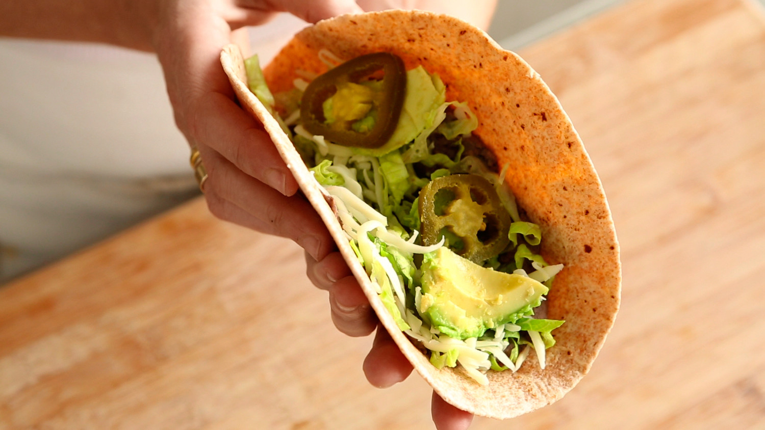 Video Black Bean and Cheese Tacos Martha Stewart