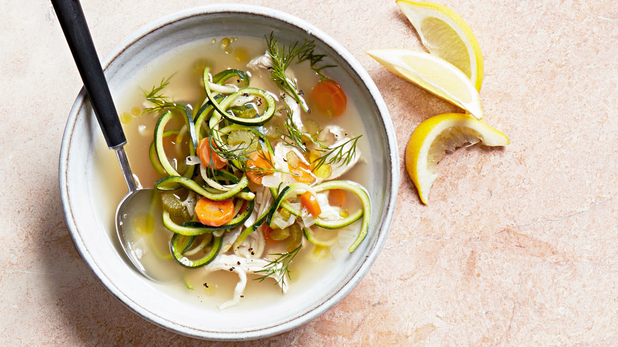 Zoodles! You Should Make This Gluten-Free Chicken Noodle Soup | Martha