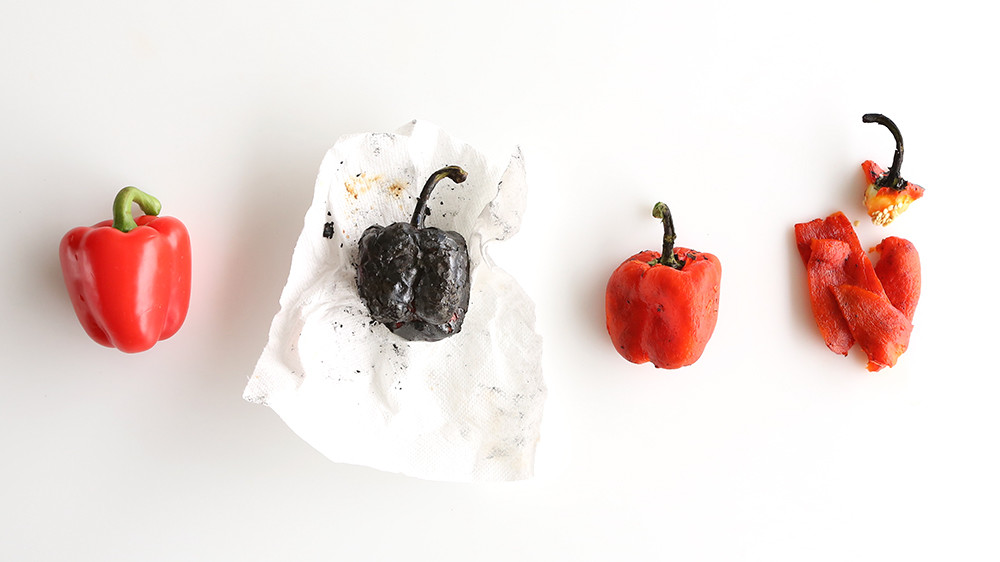 Video How to Roast and Peel Peppers Martha Stewart