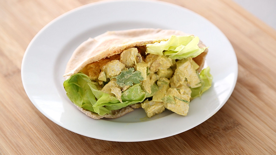 Video: Lighter Curried Chicken Salad | Martha Stewart