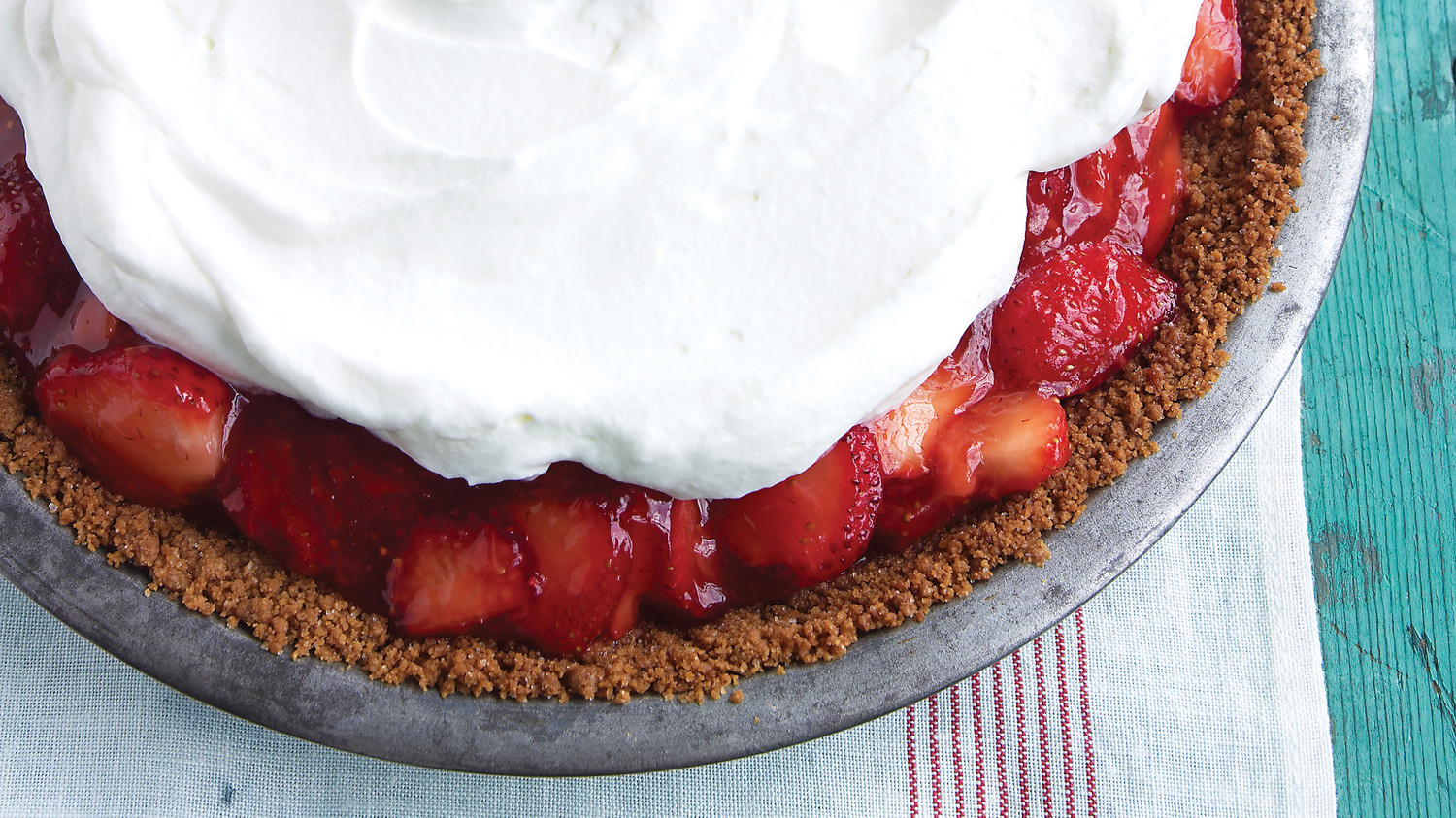 Strawberry Icebox Pie