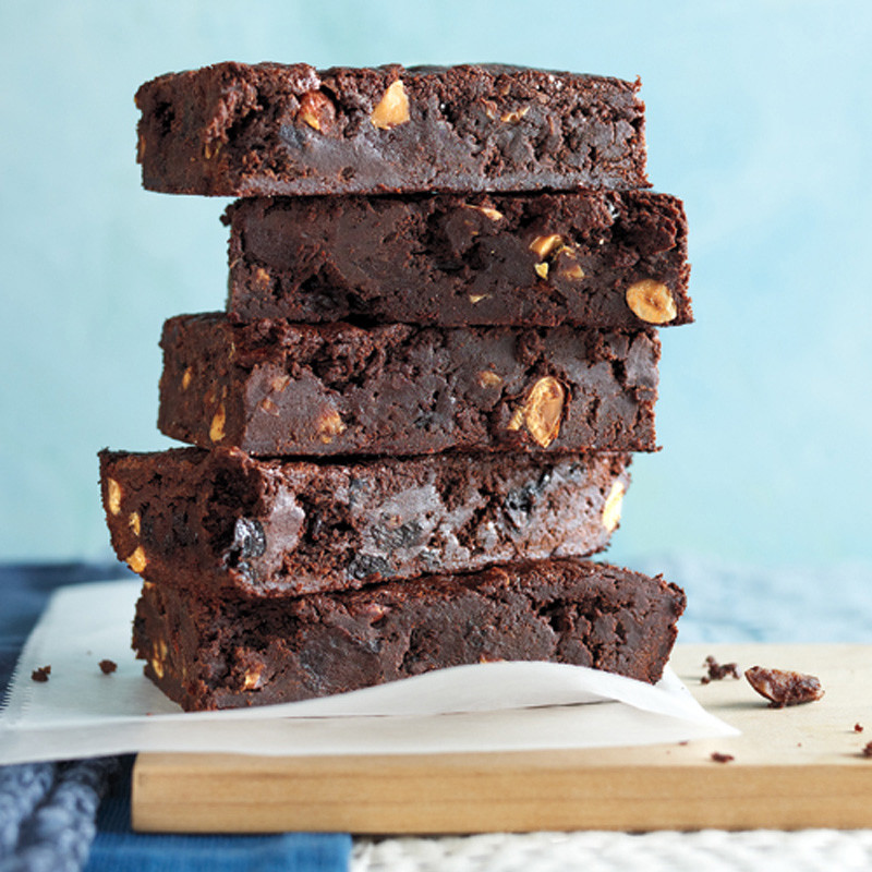 CherryAlmond Brownies