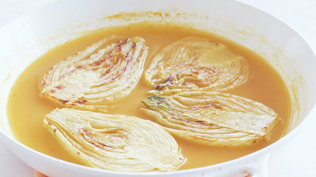 OrangeBraised Fennel