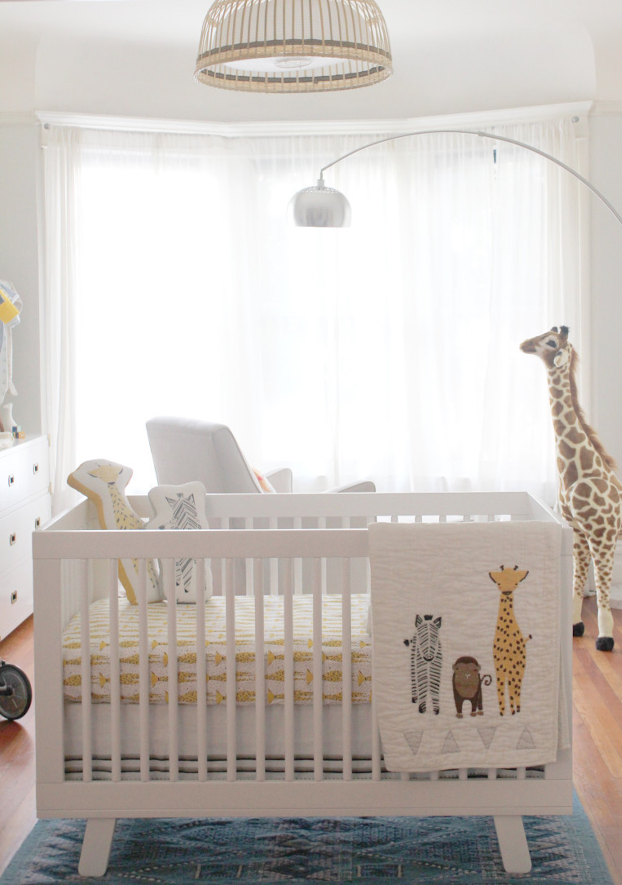 A Beautiful Zoo Themed Nursery In Neutral Tones Martha