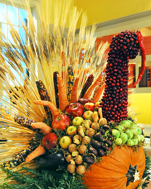 Thanksgiving Turkey Centerpiece And Video Martha Stewart