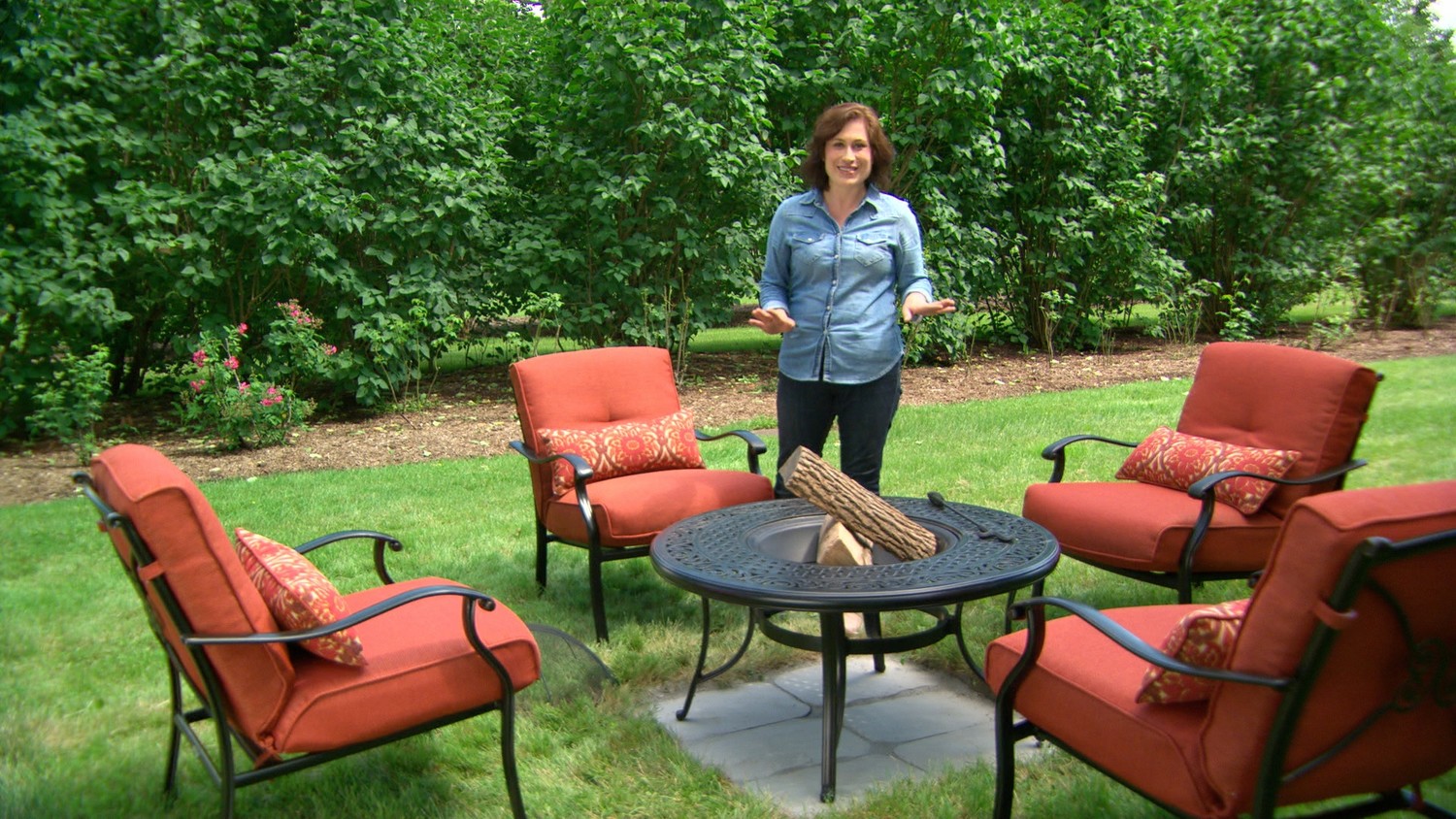 Video Creating A Base For A Fire Pit Martha Stewart