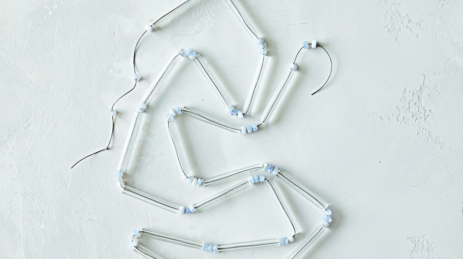 crystal beaded garland
