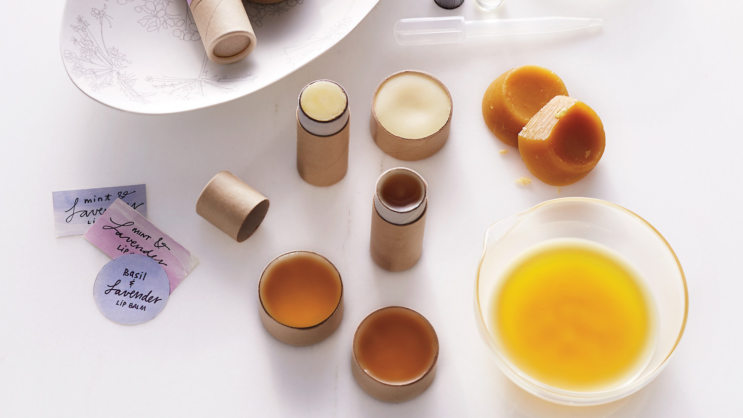 A DIY Lavender Lip Balm Made with Essential Oils Martha Stewart