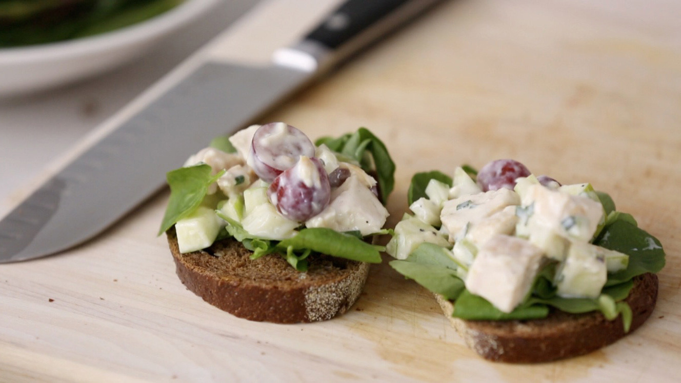 Video MayoFree Chicken Salad Recipe Martha Stewart
