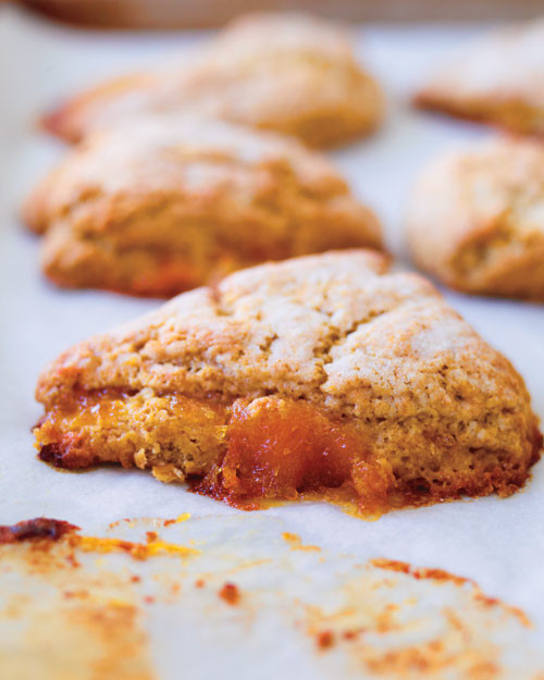 Marmalade Barley Scones