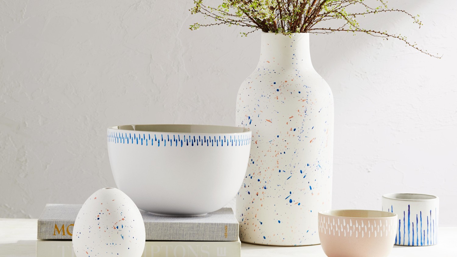 Painted Ceramics & Video Martha Stewart