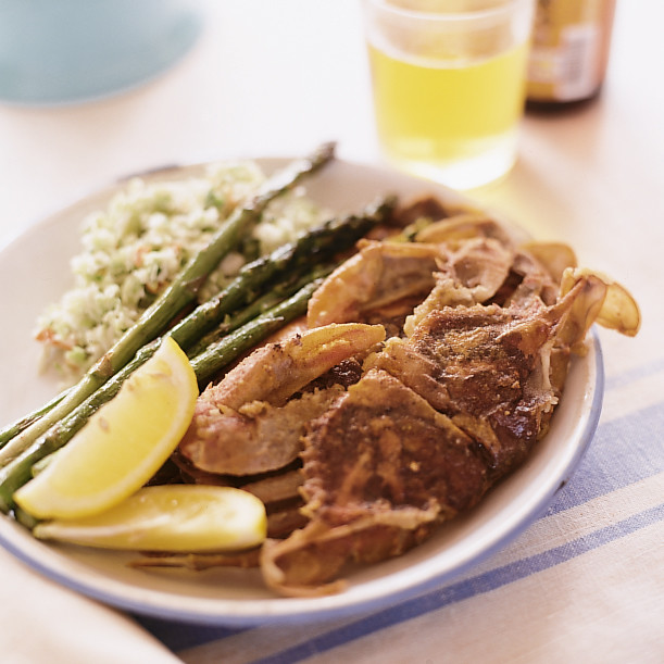 Pan-Fried Soft-Shell Crabs