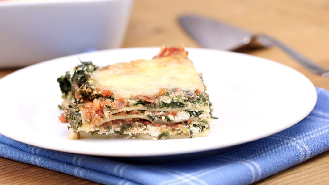 Video Spinach and Prosciutto Lasagna Recipe Martha Stewart