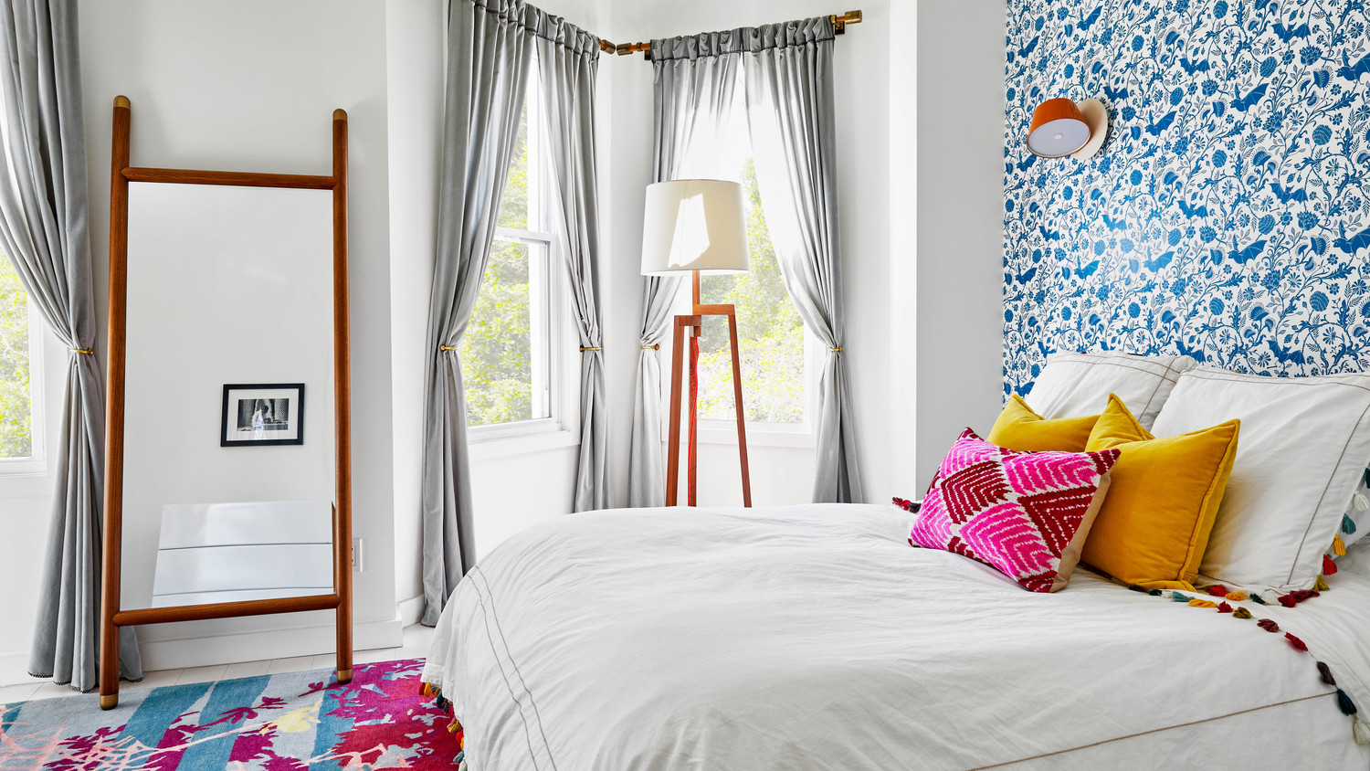 dania colorful home redo master bedroom