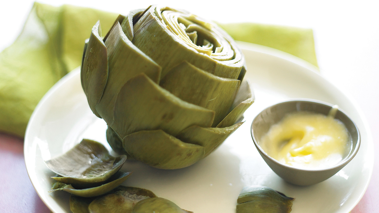 steamed artichokes