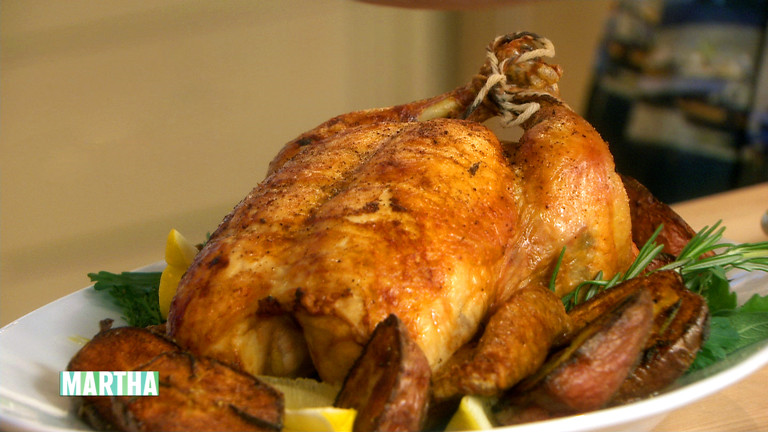 Video: Engagement Chicken with Potatoes | Martha Stewart