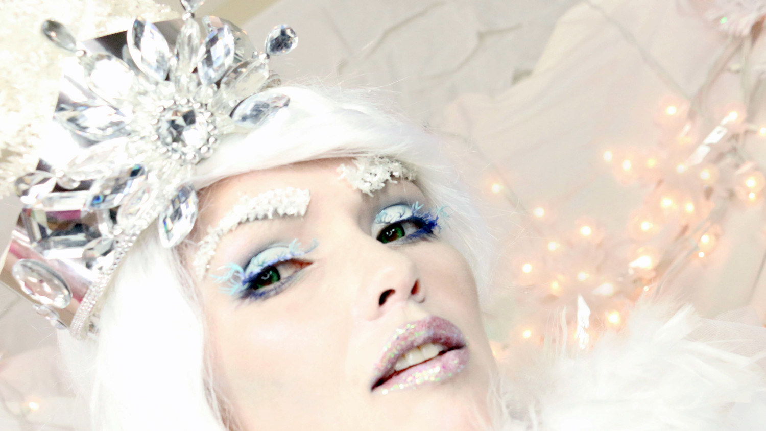 Frozen Snow Queen Halloween Makeup Tutorial By Kandee Johnson