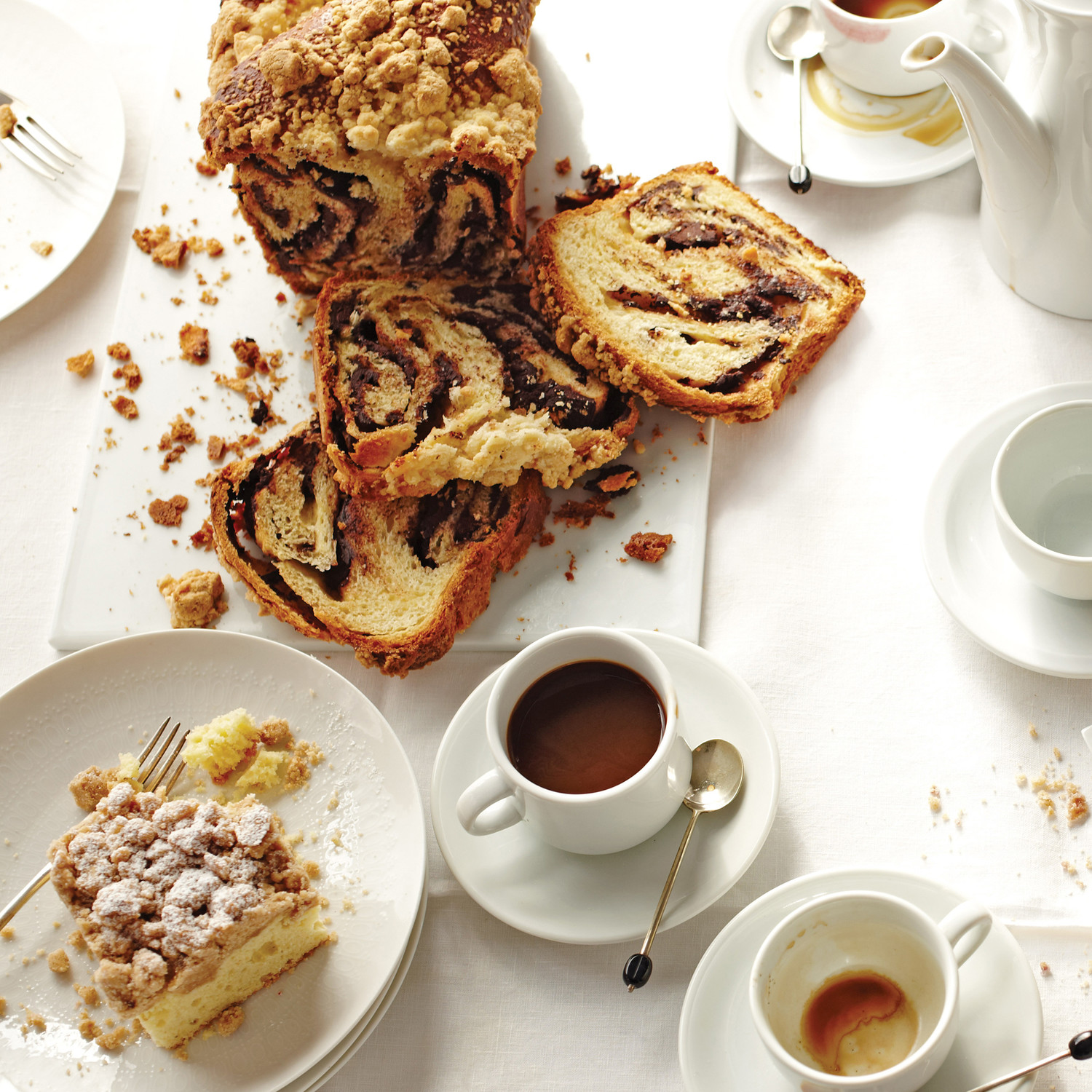 Yeasted Chocolate Coffee Cake Recipe | Martha Stewart