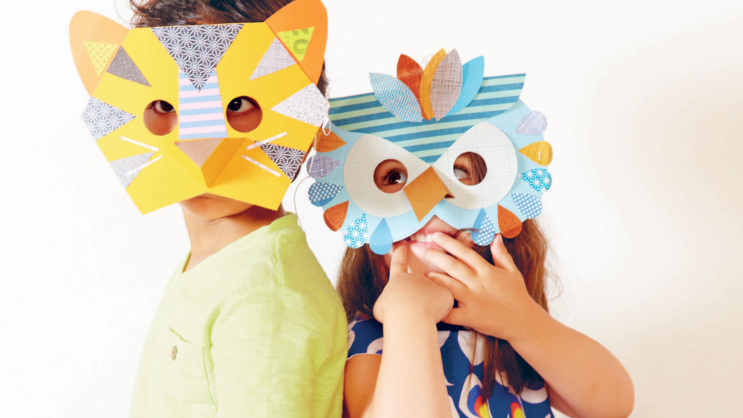 How to Make Paper Animal Masks for Kids | Martha Stewart