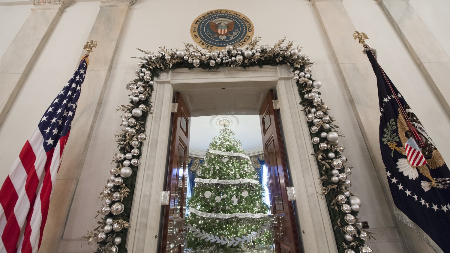 The White House Christmas Tree has Officially Arrived Martha Stewart