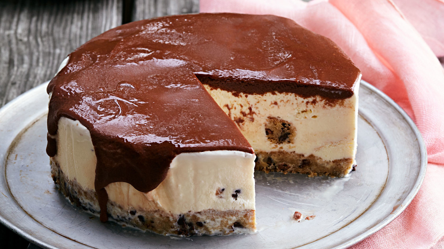 Blondie Ice  Cream  Cake 