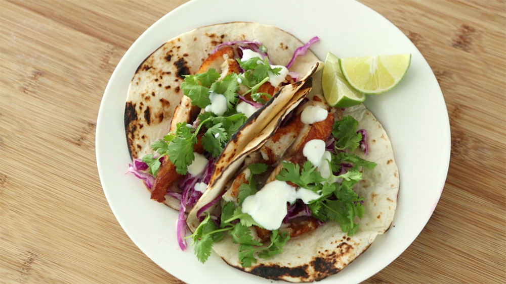 Video: Fish Tacos with Cabbage and Lime | Martha Stewart