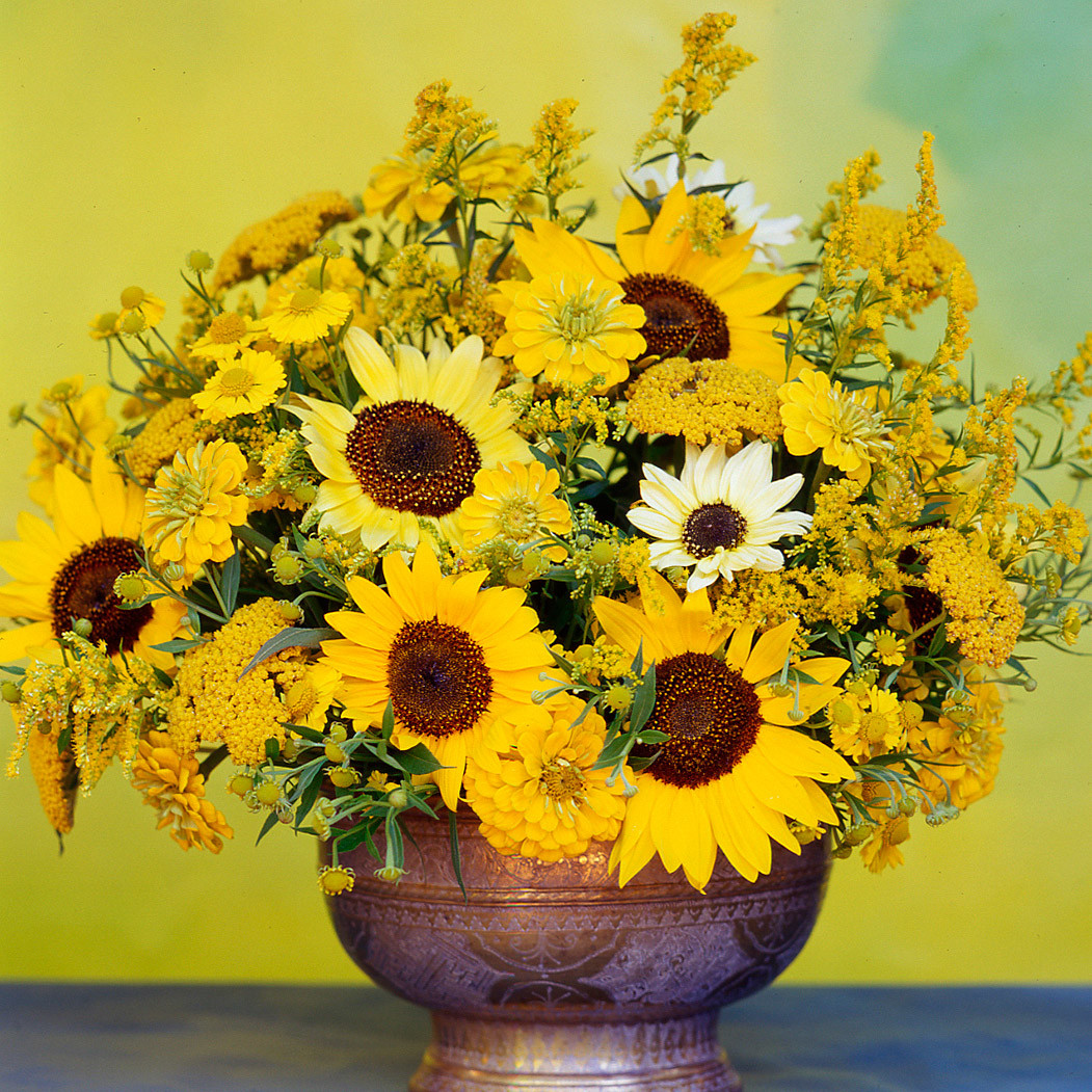 Yellow Flower Arrangements | Martha Stewart