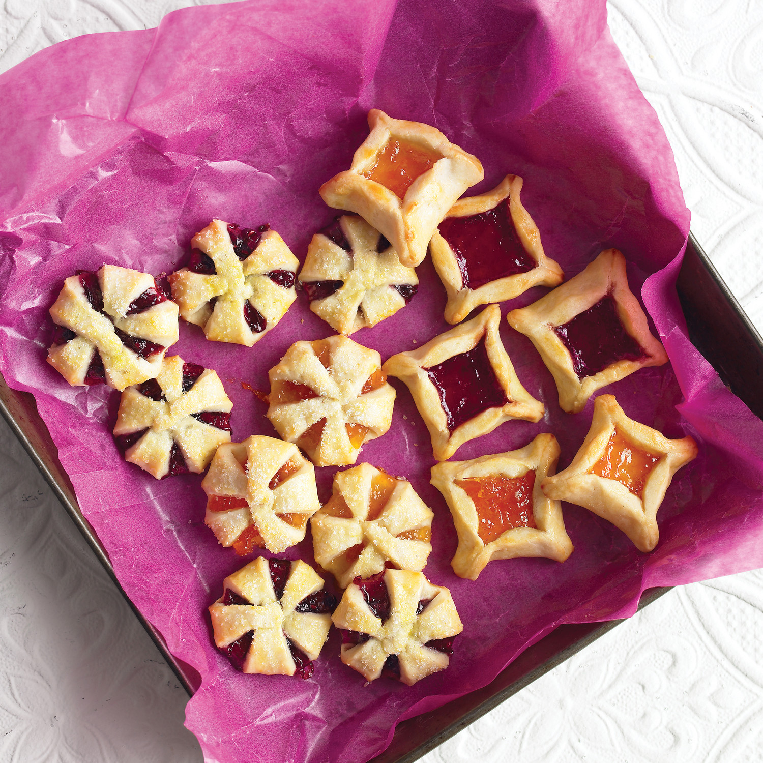 Jam Filled Cream Cheese Cookies