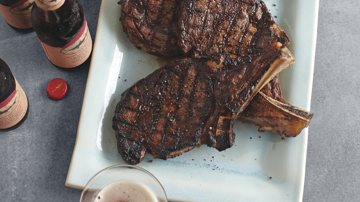 Grilled RibEye Steaks