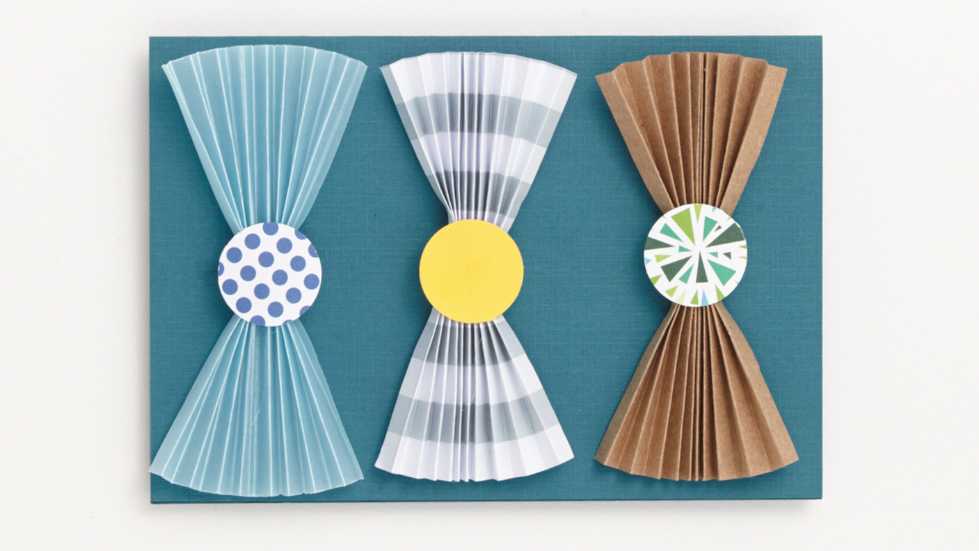 Bow Tie Father's Day Card Martha Stewart