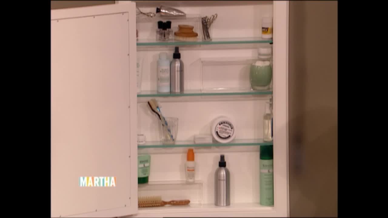 Video Organizing Your Medicine Cabinet Martha Stewart