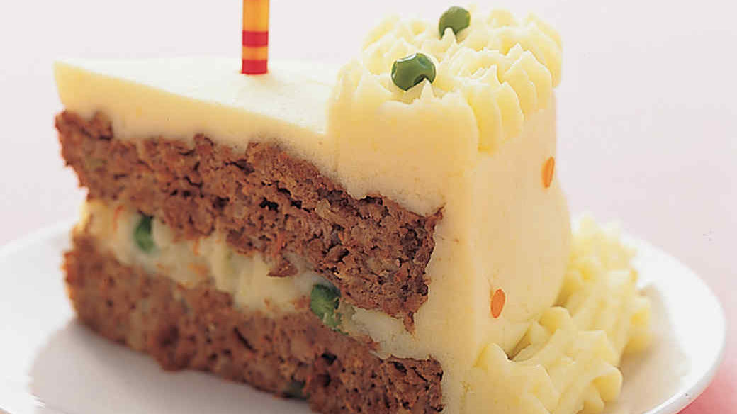 Meatloaf Birthday Cake Meatloaf Birthday Cake