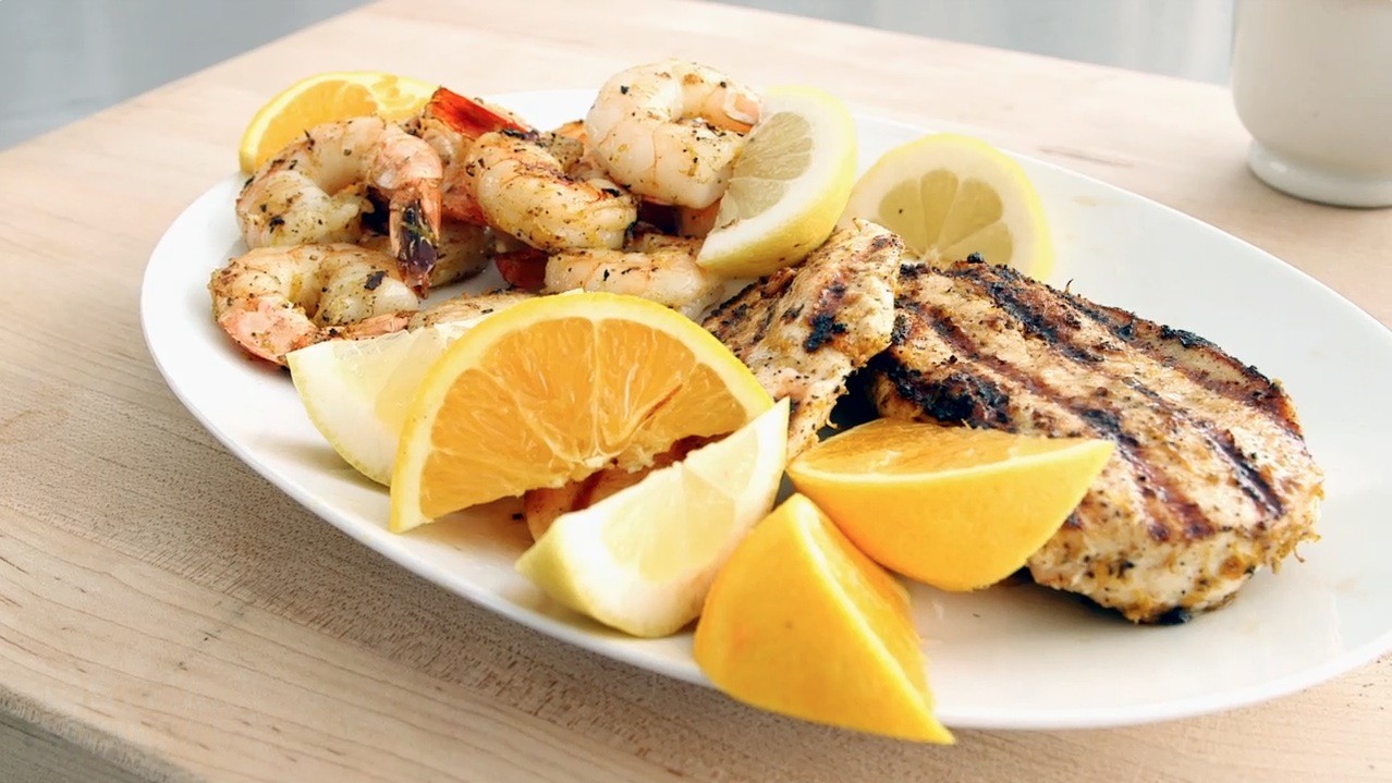 Video CitrusCoriander Rub for Grilling Martha Stewart