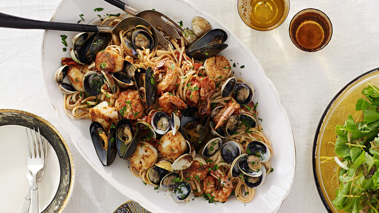 Seafood Linguine