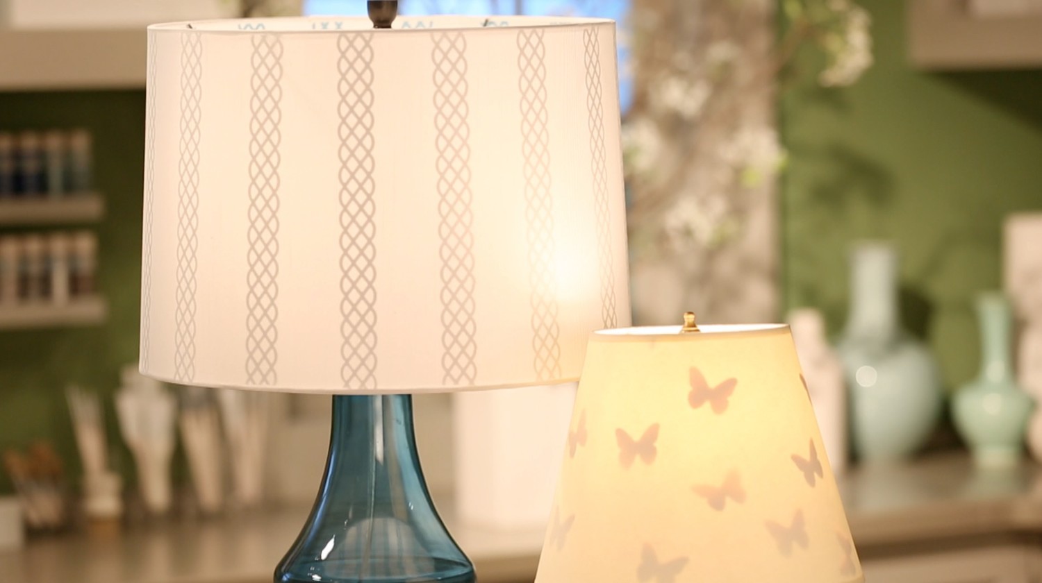 How To Personalize Your Lampshade Martha Stewart