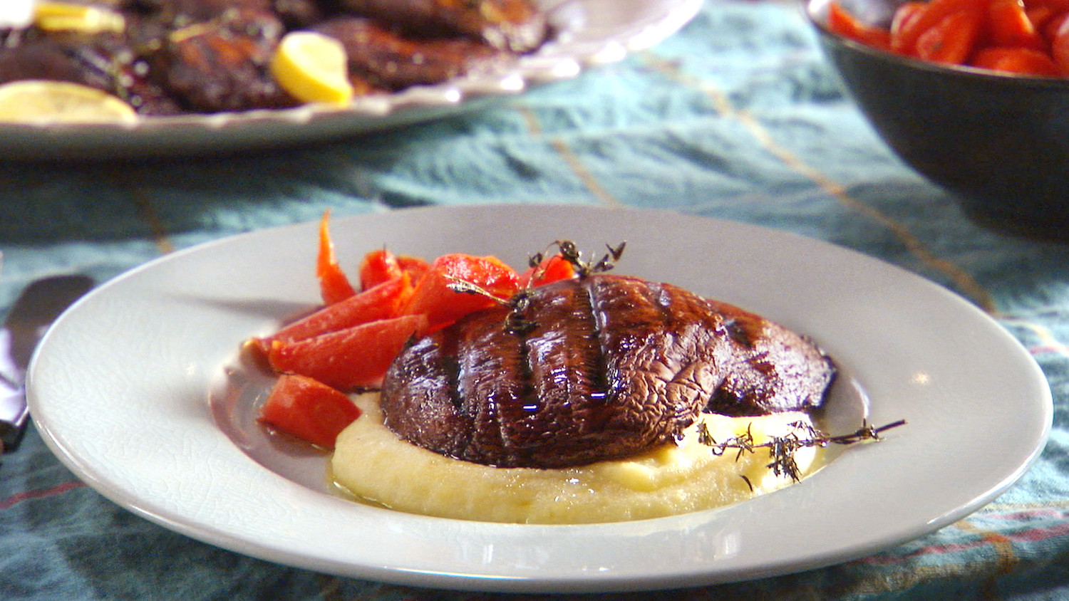 Grilled Portobello Mushroom Steaks Recipe & Video Martha Stewart