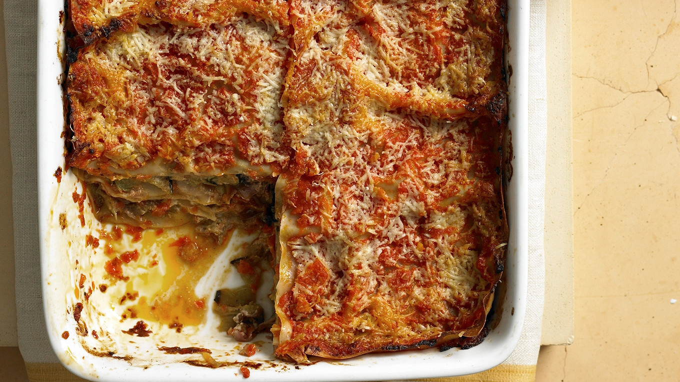 RoastedVegetable Lasagna