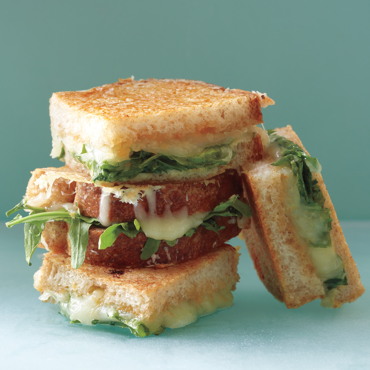 ParmesanCrusted Grilled Cheese Recipe Martha Stewart